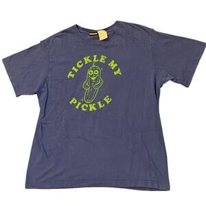 Vintage Y2K Tickle My Pickle Joe Boxer Humor NSFW Shirt Adult Large